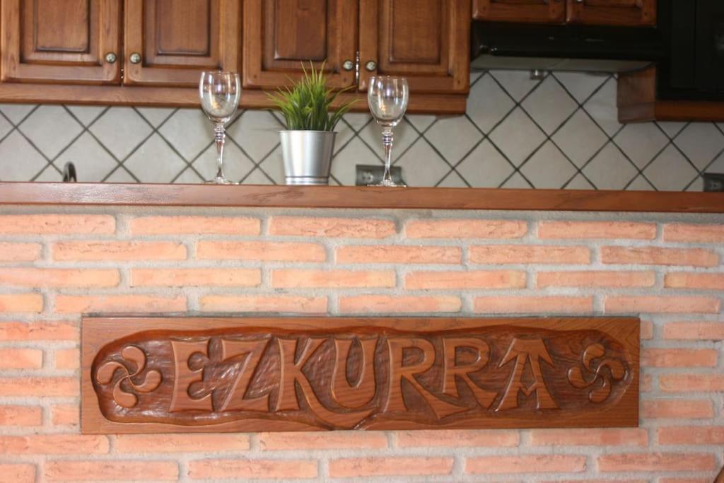 Gartzinea, Amplia Y Preciosa Vivienda Rural Lägenhet Ezkurra Exteriör bild