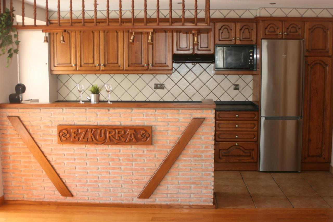 Gartzinea, Amplia Y Preciosa Vivienda Rural Lägenhet Ezkurra Exteriör bild